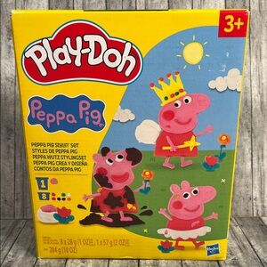 Peppa Pig Playset - Bright Yellow Box with Pink Characters